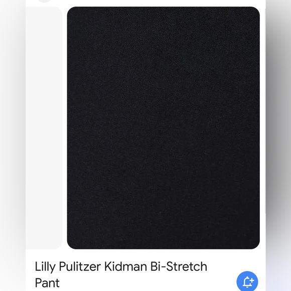 NWT/NIP Lilly Pulitzer Kidman BI-Stretch pant in Noir Size 8 Black Style# 014473 - Picture 5 of 15